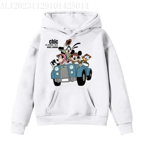 2024 new children's hoodies, children's casual hoodies, cute Mickey