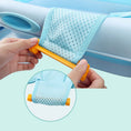 Load image into Gallery viewer, Portable Baby Shower Bath Tub Pad Non-Slip Newborn Bathtub Mat Safety
