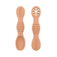 Load image into Gallery viewer, Baby Spoon Fork Set Food Grade Silicone Sticky Spoon Children Cutlery
