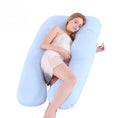 Load image into Gallery viewer, U-shaped Pregnancy Pillow Pure Cotton Lumbar Support Backrest Pillow
