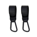 Load image into Gallery viewer, 1/2pcs Baby Stroller Hook PU Leather Cart Organizer Diaper Bag Hanger
