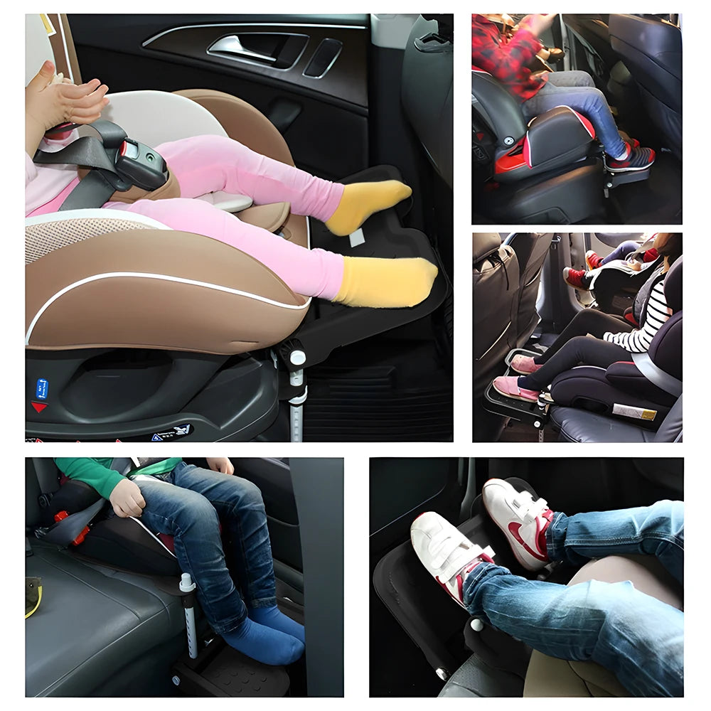 Car Interior Children Safety Seat Footrest Adjustable Supportor Pram