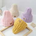 Load image into Gallery viewer, Winter Baby Beanie Cap Cotton Autumn Knit Hat Toddler Cap for Boys
