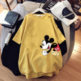 Load image into Gallery viewer, Disney Mickey Mouse T-shirt Summer Cartoon Mid-length Short-sleeved
