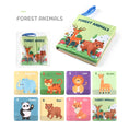 Load image into Gallery viewer, Soft Baby Books toys Montessori 3D Touch Feel High Contrast Cloth Book
