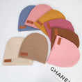 Load image into Gallery viewer, Solid Cashmere Baby Turban India Hats Newborn Boys Girls Autumn Winter
