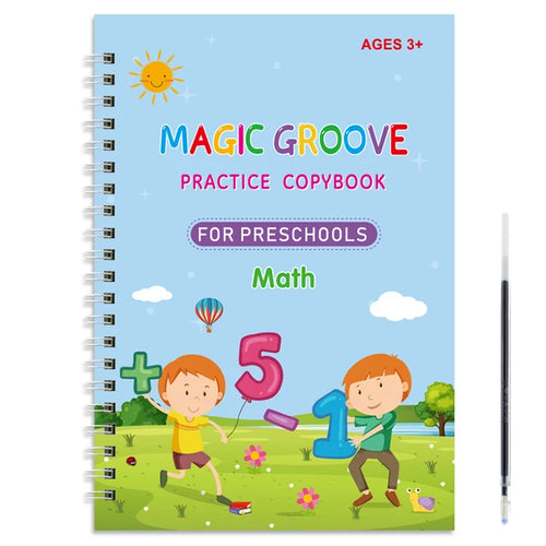 Reusable Magic Copybook Drawing Toys for Children Montessori Pen