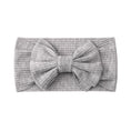 Load image into Gallery viewer, Candy Color Knit Baby Headbands Rib Bow Elastic Soft Newborn Headbands
