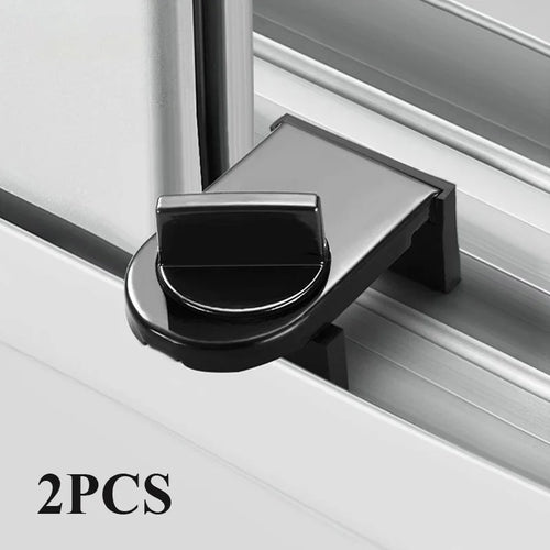 2Pcs Sliding Window Locks Security Protection Window Limiter