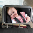 Load image into Gallery viewer, Baby Car Mirror Adjustable Car Back Seat Rearview Facing Headrest
