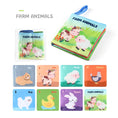 Load image into Gallery viewer, Soft Baby Books toys Montessori 3D Touch Feel High Contrast Cloth Book
