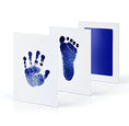 Load image into Gallery viewer, Baby Handprint Footprints Ink Pads Safe Non-toxic No-Touch Skin
