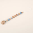 Load image into Gallery viewer, Baby Pacifier Clips Personalized Name BPA Free Morandi Color Dummy
