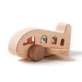 Load image into Gallery viewer, Wooden Birthday Train Toy Simulated Train Toy Model Baby Montessori
