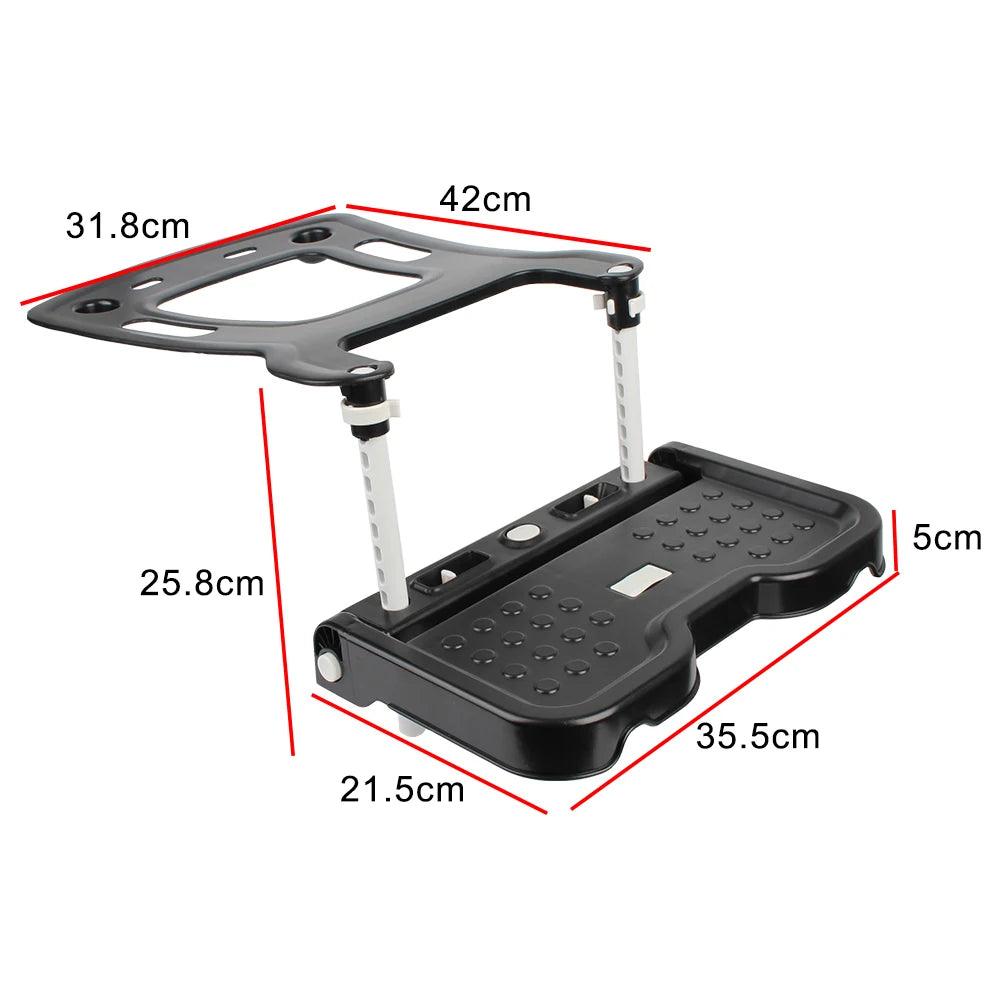 Car Interior Children Safety Seat Footrest Adjustable Supportor Pram