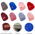 Load image into Gallery viewer, Solid Cashmere Baby Turban India Hats Newborn Boys Girls Autumn Winter
