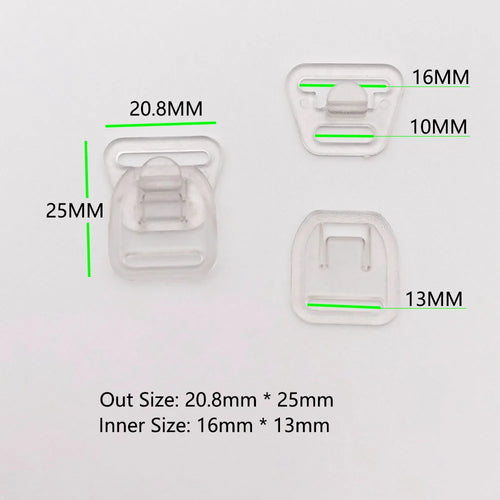 10Sets/Lot Bra Plastic Nursing Clip Maternity Clasp Replacement Buckle