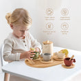 Load image into Gallery viewer, Wooden Children Montessori Toy Teapot Teacup Simulation Kitchen
