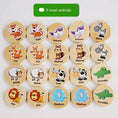 Load image into Gallery viewer, Find The Same Pattern Puzzle Game Kids Cartoon Animal Memory Chess
