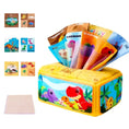 Load image into Gallery viewer, Baby Draw Paper Towel Tearing Tissue Box Baby Puzzle Early Education
