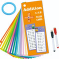 Load image into Gallery viewer, 0-12 Multiplication Charts, Times Table Cards, Self Check Math
