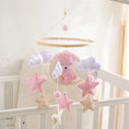 Load image into Gallery viewer, Baby Crib Mobile Bed Bell Hanging Soft Felt Cartoon Pink Bear Rattle
