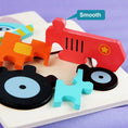 Load image into Gallery viewer, Wooden Puzzle Montessori Animals Carton Colorful Learning Education
