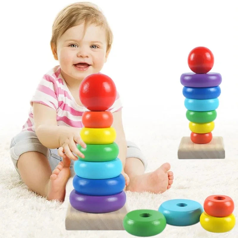 Montessori Wooden Toys for Children 3-6 Years Boy Girl Gift Kids