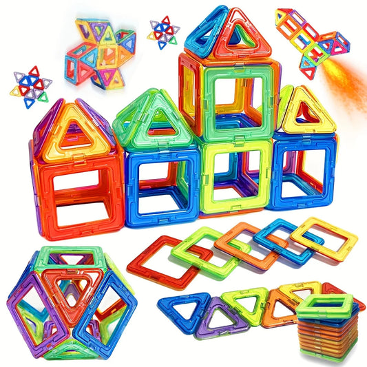 Magnetic Tiles Magnetic Toys for Boys Girls Magnetic Blocks Building