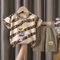 Load image into Gallery viewer, 0-4year Girls clothes set kids Clothes Summer Girl T-shirt Shorts
