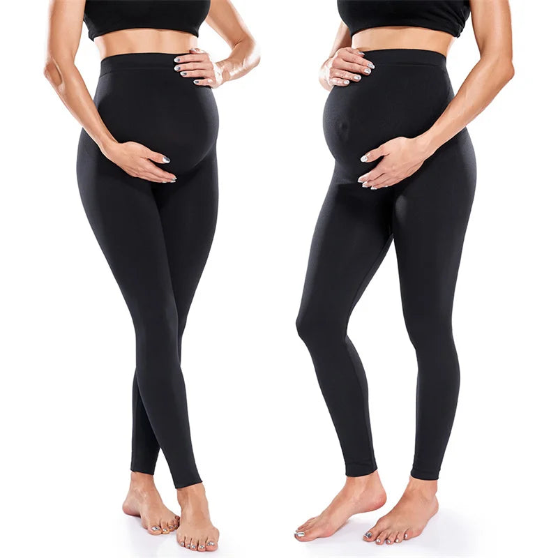 Maternity Leggings Women High Waist Pants Skinny Maternity Clothes for