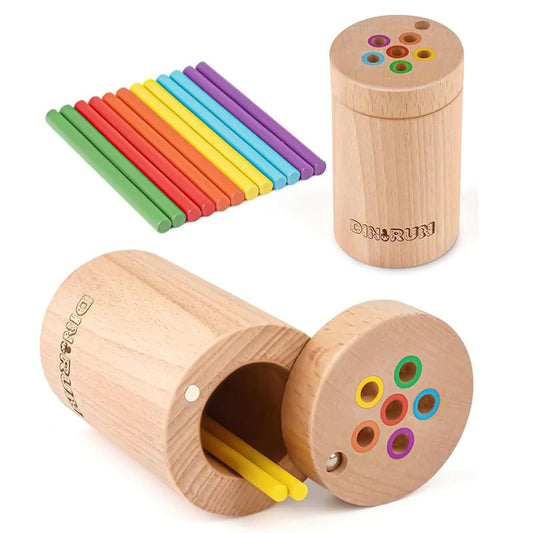 Toddler Toys Montessori for 1 2 3 Year Old Color Matching Fine Motor