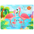 Load image into Gallery viewer, Economy 30piece Montessori 3D Puzzle Cartoon Animal Wooden Jigsaw
