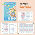 Load image into Gallery viewer, Magical Tracing Workbook Montessori Books for Children Pen Control
