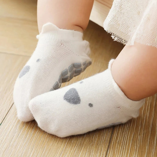 Baby Socks Children Floor Socks Combed Cotton Baby Non-Slip Toddler