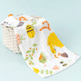 Load image into Gallery viewer, Baby Towel 100% Cotton Bath Towel 6 Layers Gauze Face Washcloth
