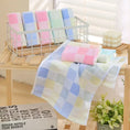 Load image into Gallery viewer, 25*50cm Cotton Small Towel Double Gauze Children's Towel Square Cloth
