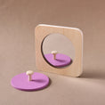 Load image into Gallery viewer, Montessori Mirror Puzzle Wooden Toys Busy Board Children Early
