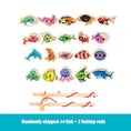 Load image into Gallery viewer, Montessori Wooden Fishing Toys For Children Magnetic Marine Life
