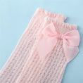 Load image into Gallery viewer, lawadka 0-24M Baby Girl Socks Toddler Big Bow Cotton Summer Mesh
