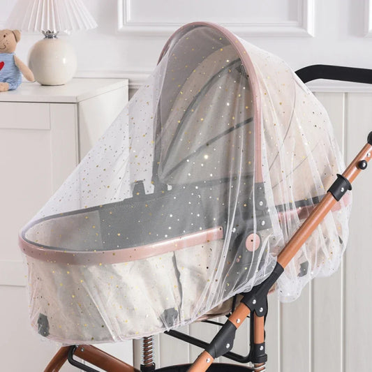 Universal Pram Net Baby Pushchair Cart Insect Shield Net Mesh Safe