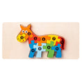 Load image into Gallery viewer, Montessori Wooden Toddler Puzzles for Kids Montessori Toys for
