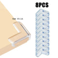 Load image into Gallery viewer, Transparent PVC Baby Protection Strip with Double-Sided Tape Anti-Bumb
