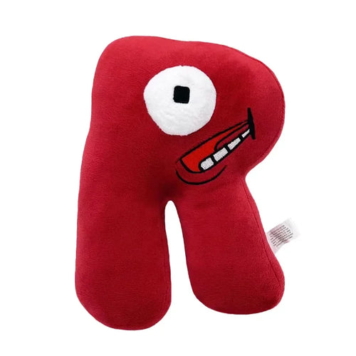 Alphabet Lore Plush Toys Anime Doll Kawaii 26 English Letters Stuffed