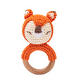 Load image into Gallery viewer, 1pc Baby Animal Crochet Rattle 0 12 Months Baby Toys Mother Kids
