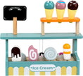 Load image into Gallery viewer, Wooden Ice Cream Counter Playset for Toddler Toys,  Montessori Pretend
