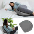 Load image into Gallery viewer, Pregnancy Pillows for Sleeping Wedge Pillow Belly Wedge Memory Foam
