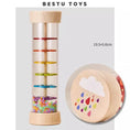 Load image into Gallery viewer, Baby Wooden Rain Sound Pipe Simulation Rain Sound Wooden Toy Gift
