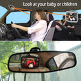 Load image into Gallery viewer, Baby Car Mirror Adjustable Car Back Seat Rearview Facing Headrest
