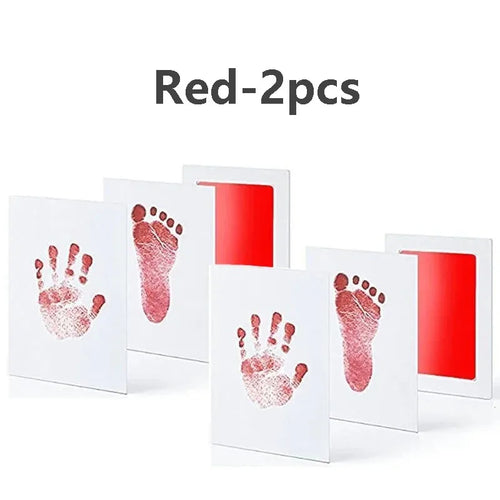 Baby Care Non-Toxic Baby Handprint Footprint Imprint Kit Baby